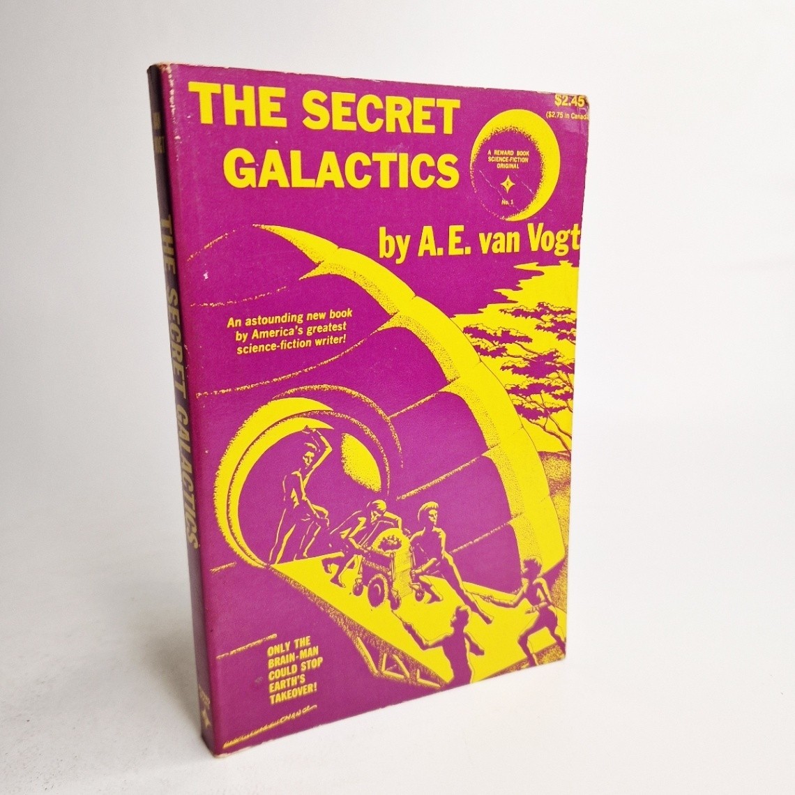 The Secret Galactics by A.E van Vogt 1974 Sci-Fi Paperback Classic Retro Sci-Fi