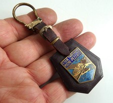 Ancien porte clé Ville Abano Terme Italie Hotel Mioni-Pezzato Thermes, Années 60