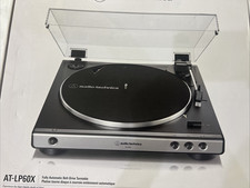 Audio-Technica AT-LP60X Fully Automatic Belt-Drive Turntable - Gunmetal