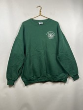 Vintage Lee Heavyweight Pittsburgh Fire Bureau Sweatshirt 3XL Green Made In USA