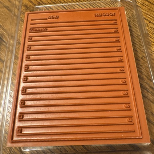 Stampin' Up Its A Plan 3 pc wood stamp set NEW - Picture 3 of 7