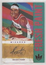 2021-22 Panini Court Kings Fresh Paint Ruby 78/99 Isaiah Todd #FP-ITD Auto x5u