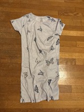 Wonder Nation Girls Butterfly Nightgown Size XXL