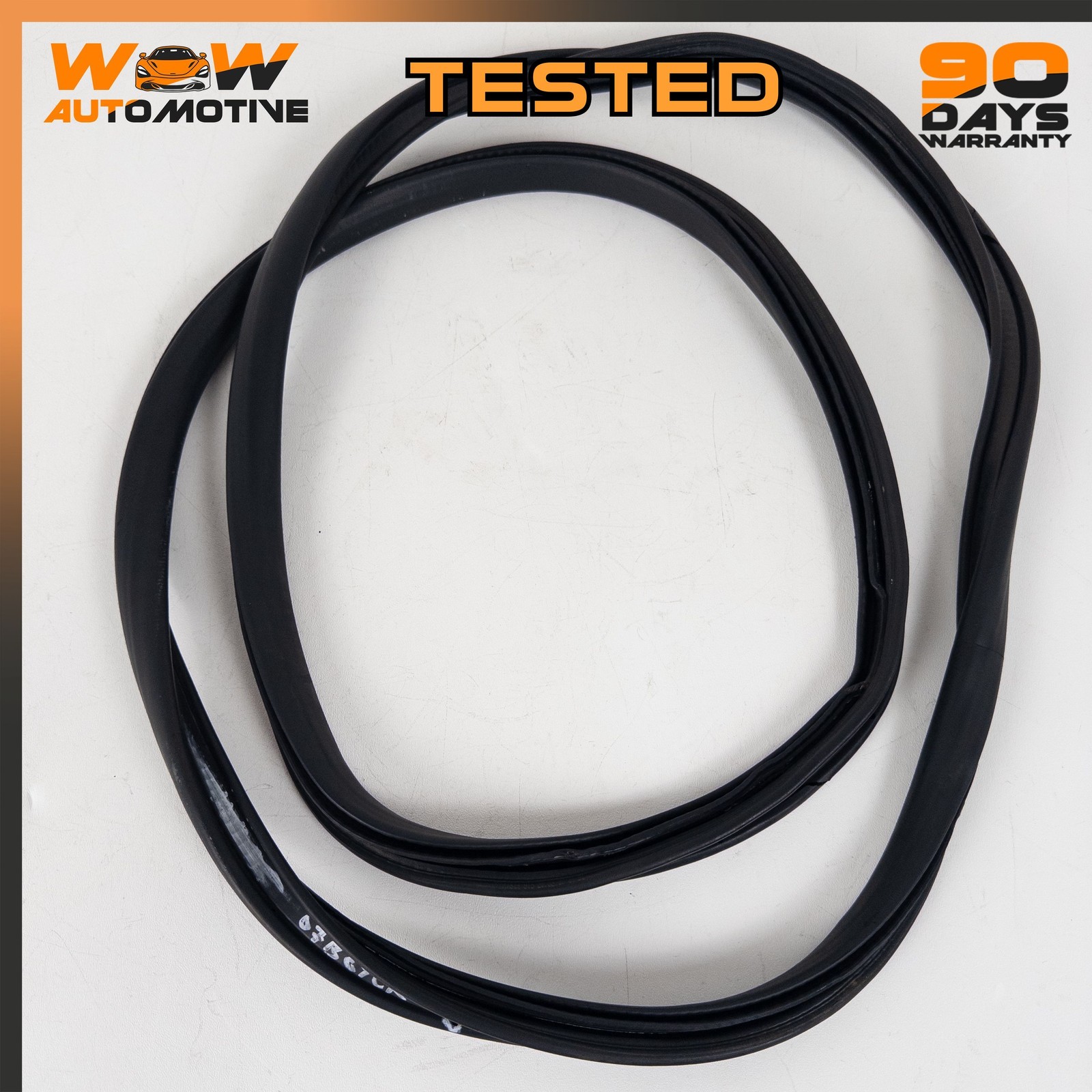 07-11 BENTLEY CONTINENTAL GTC CONVERTIBLE REAR TRUNK LID COVER SEAL RUBBER OEM