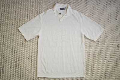 Vintage Versace Classic V2 White Short Sleeve Polo Shirt Made In Italy Mens XS