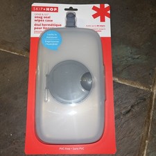 Skip Hop Grab Go Snug Seal Wipes Case - Baby Wiper Dispenser, PVC-Free