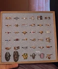 Vintage costume Women's Ring Lot , 2 Sterling Silver rings in this lot