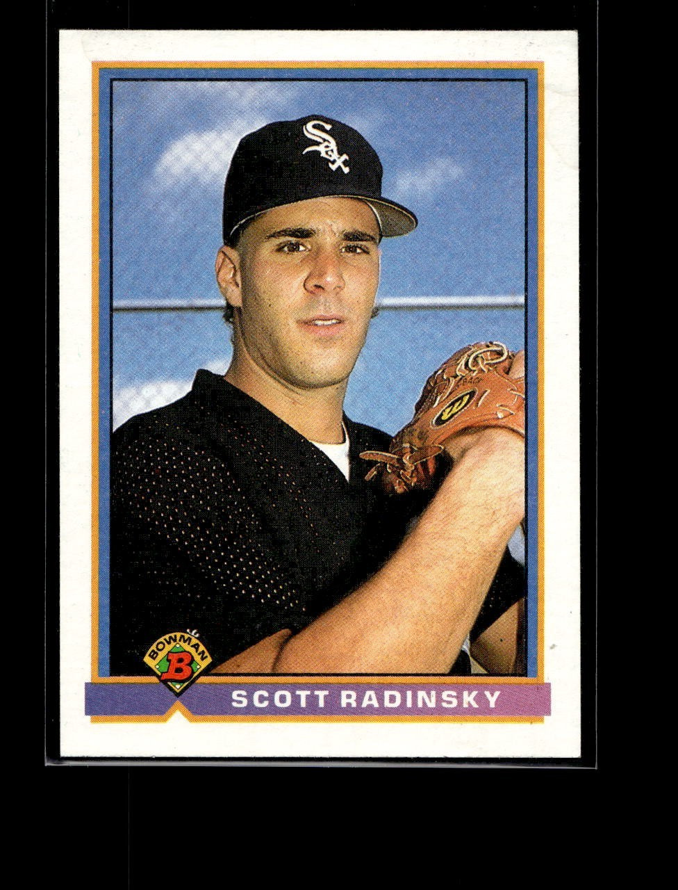 1991 Bowman Baseball #365 Scott Radinsky Chicago White Sox