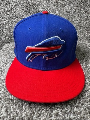 Buffalo Bills Hat Cap Fitted Size 7 3/8 Multicolor MOE NFL New Era 59fifty Logo