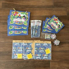 Vintage Paddington Bear Gift Bags 3 Medium, 3 Small, Gift Wrap, Tissue Paper