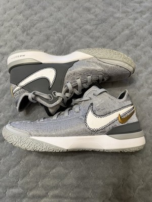 Nike LeBron Zoom Next Gen Wolf Grey Men s SZ 8.5 Great Condition Used DR8784-004