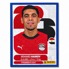 BLUE CRUMPLE PARALLEL ⚽🏆 2026 PANINI WORLD CUP STICKER | HAMDY EGY 4