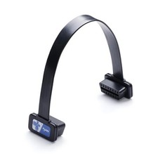 OBD2 Extension Cable, -A21 Low Profile OBD2 Splitter 16Pin Male to Female 1 FT
