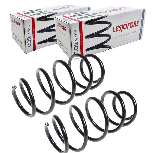 2X LesjÖFors Fahrwerksfedern Vorne Passend FÜR Nissan Qashqai Links+Rechts-image
