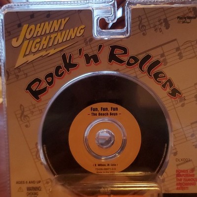 Johnny Lightning Rock 'n' Rollers Diecast Car The Beach Boys Fun Fun Fun CD
