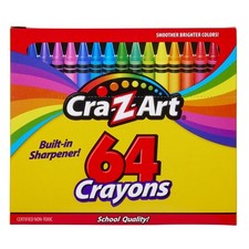 Cra-Z-Art Crayons, 64 Count Office Product