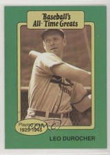1987 Hygrade Baseball's All-Time Greats Leo Durocher HOF 08vo