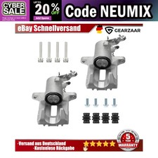 Bremssattel Hinterachse kompatibel mit Skoda Octavia II 1Z Yeti 5L 2X Paar