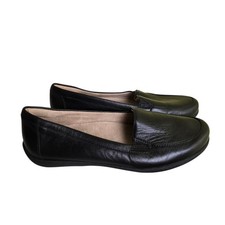 Naturalizer Soul Kacy Flats Size 6 M Black Leather Slip On Shoes Comfort Soft
