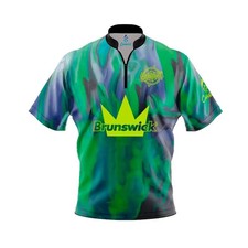  Custom Name - Brunswick Combat Hybrid Bowling Jersey Shirts Size S-5XL