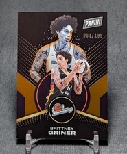 Brittney Griner Orange Foil /199 2025 Panini WNBA Player Of The Day #72 Mercury