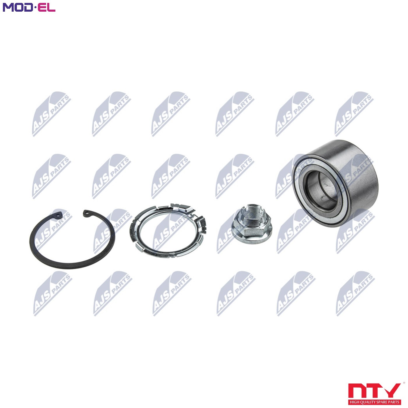 Original NTY Wheel Bearing Kit KLP-RE-029 For Dacia Renault - Image 11