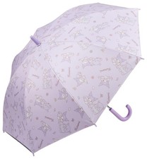 Skater Children's Parasol, 50cm, Sanrio Kuromi, Ages 7-8, 115-125cm