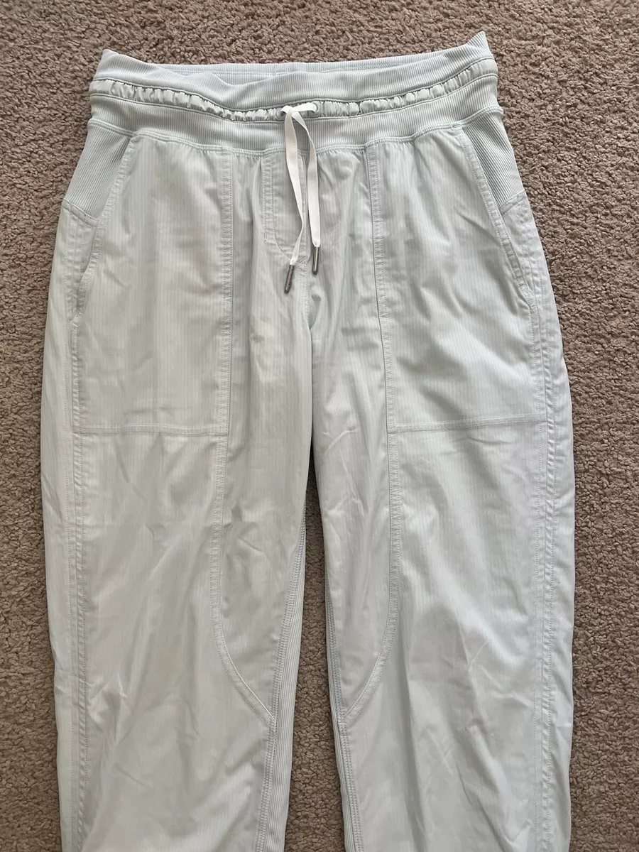 Lululemon DANCE STUDIO CROP PANTS 25-Inch Inseam Baby Blue Size 6. Sold  Out.