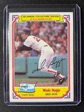 1984 Topps Drake's Big Hitters Wade Boggs #2 of 33 Red Sox!!!