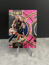 2024 PANINI SELECT WNBA SATOU SABALLY PREMIER PINK ICE PRIZM-#197 DALLAS WINGS