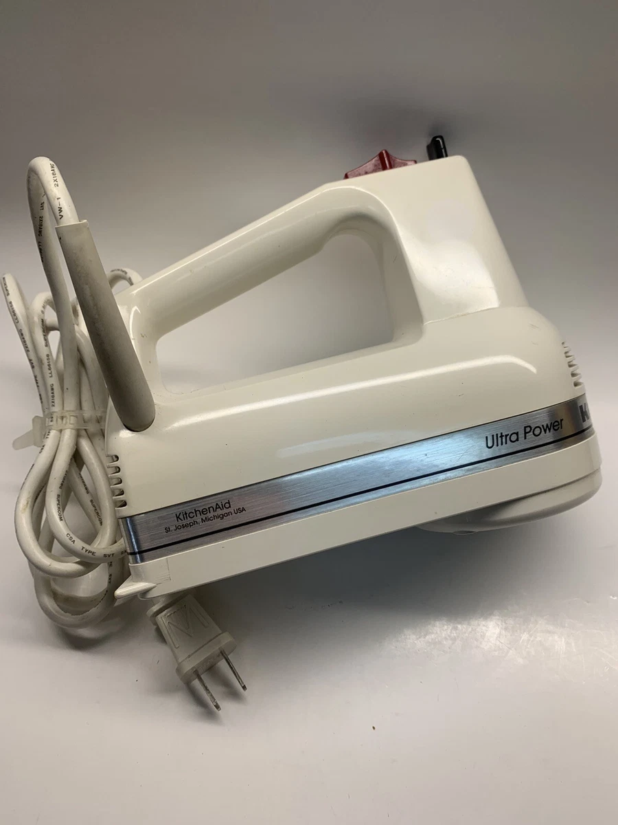 KitchenAid 5 Speed Ultra Power Hand Mixer White