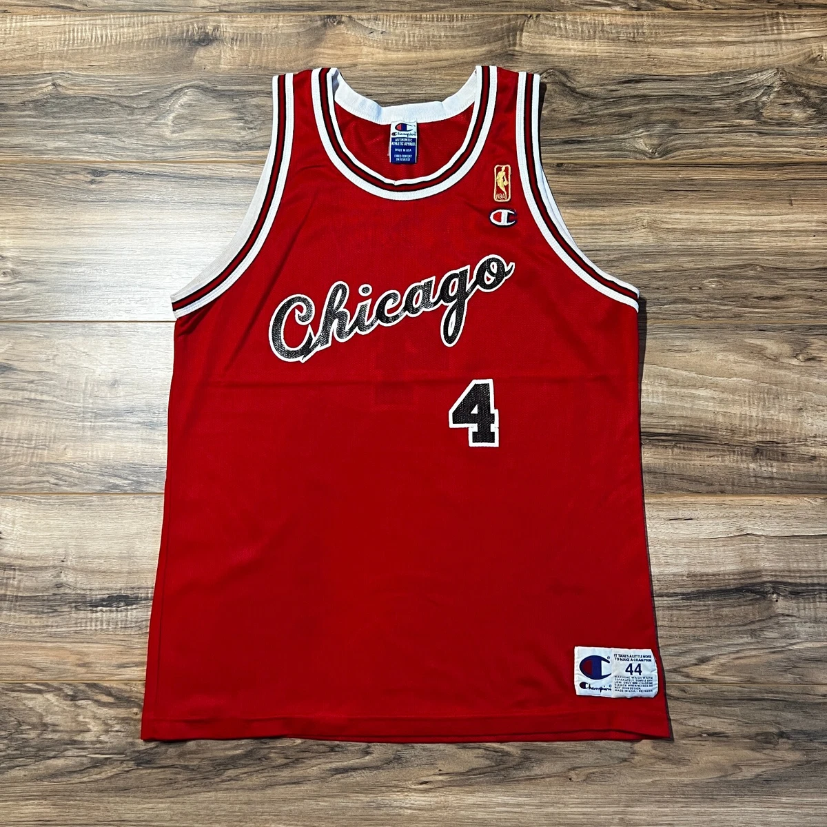 Nba Jersey chicago bulls vintage rare champion tag, Men's Fashion