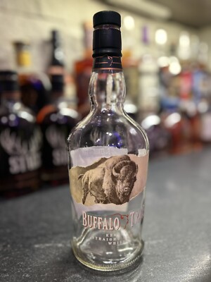 Buffalo Trace Bourbon Whiskey 750ml, Empty Bottles,  Upcycle Kentucky with Corks