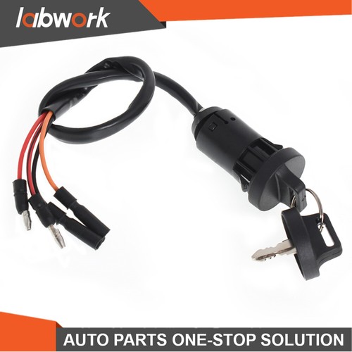 Labwork Ignition Key Switch for Honda FourTrax 300 TRX300FW 4x4 TRX300 2x4 88-00 - Picture 8 of 8