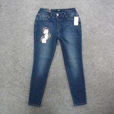 Curve Appeal Jeans Women's 4 Blue Dark Wash Jegging Jeans New