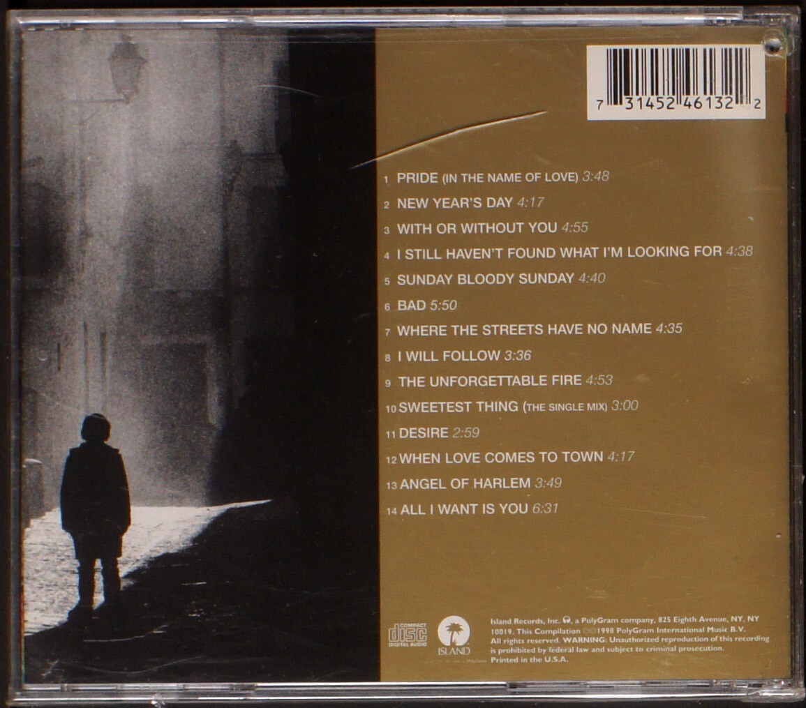 U2 - The Best Of 1980-1990 - CD [08] USA (SEALED) | eBay