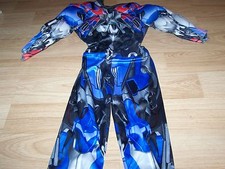 Size 2T Transformers Optimus Prime Muscled Chest Halloween Costume Jumpsuit New