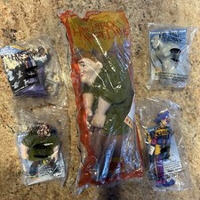 Hunchback of Notre Dame 1996 Burger King Vintage XL Plush Puppet Lot Of 5 Toys