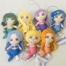 Mermaid Melody Pichi Pichi Pitch Pikonui Mini Plush Set of 7 Japan Limited NEW