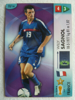 GOAAAL! 2006 FIFA World Cup Germany Panini Card - Willy Sagnol (France)