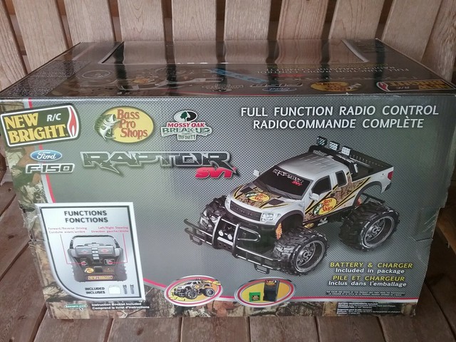 bass pro shop raptor rc truck