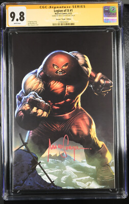Legion of X #1 Mico Suayan Virgin Variant CGC 9.8 - Signed!!