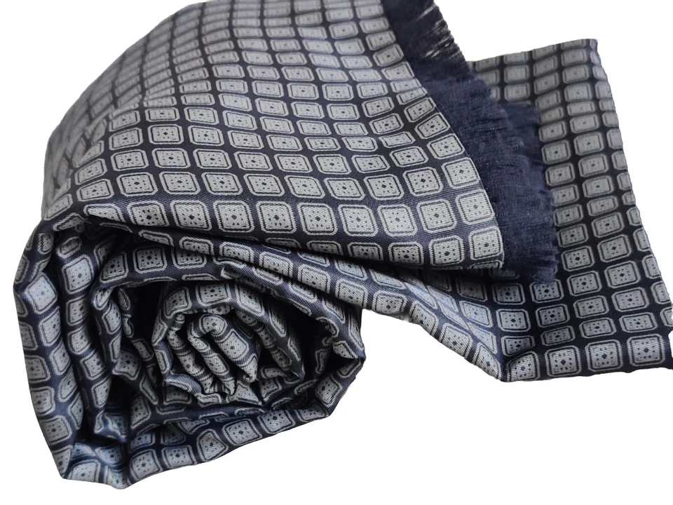 Vintage Men's Opera Scarf Wool Park Lane Tailored Look Fabulous Made In Canada  - Image 2 of 4
