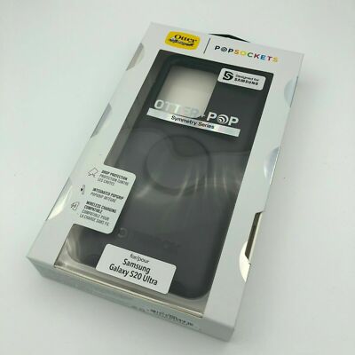 Otterbox Otter + Pop Symmetry Case Hülle für Samsung Galaxy S20 Ultra 5G - Schwarz