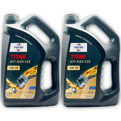 10 L Fuchs Titan GT1 Flex C23 5W-30 | BMW-LL-04 | MB 229.31 229.5 229.52 | Opel