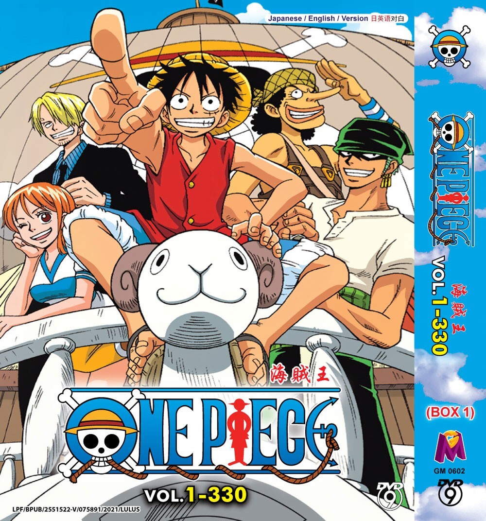 ANIME DVD ONE PIECE VOL.1-330 BOX 1 ENGLISH DUBBED~REGION ALL | eBay