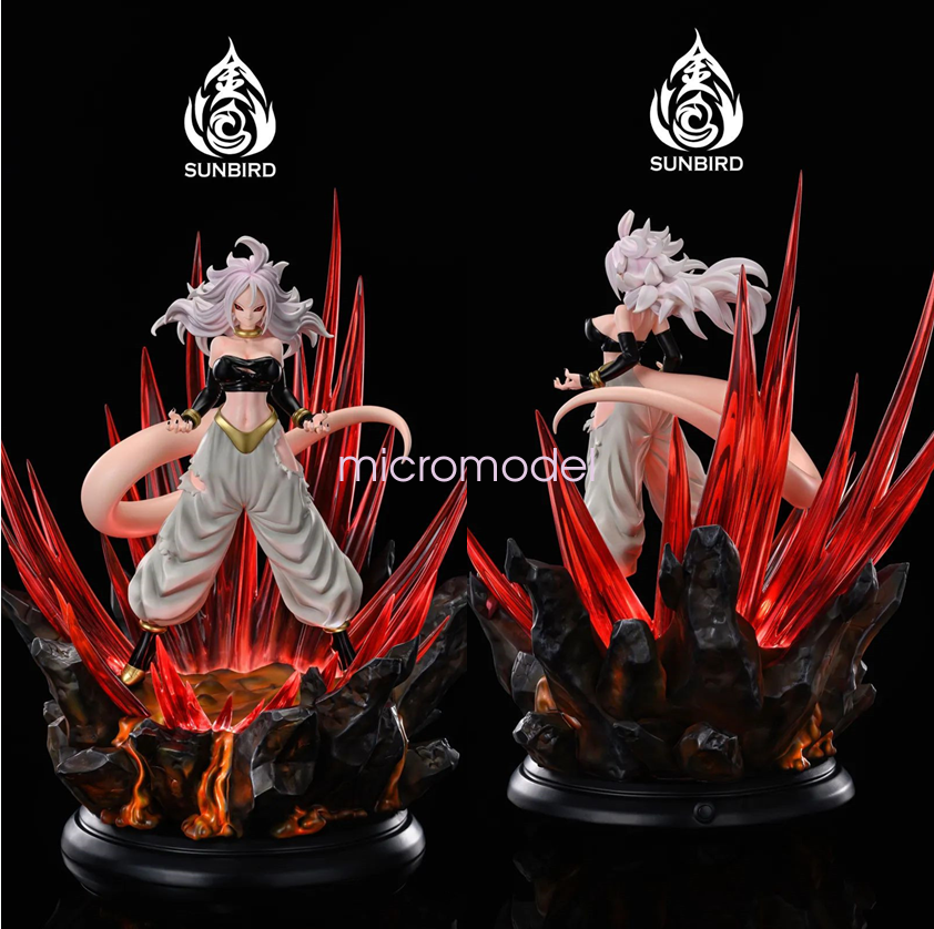 SunBird Studio Dragon Ball Android 21 Resin Model Vomi 1/6 Statue