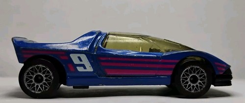 1987 Matchbox Superfast SF25 PEUGEOT QUASAR Blue 1:57 - Picture 4 of 6