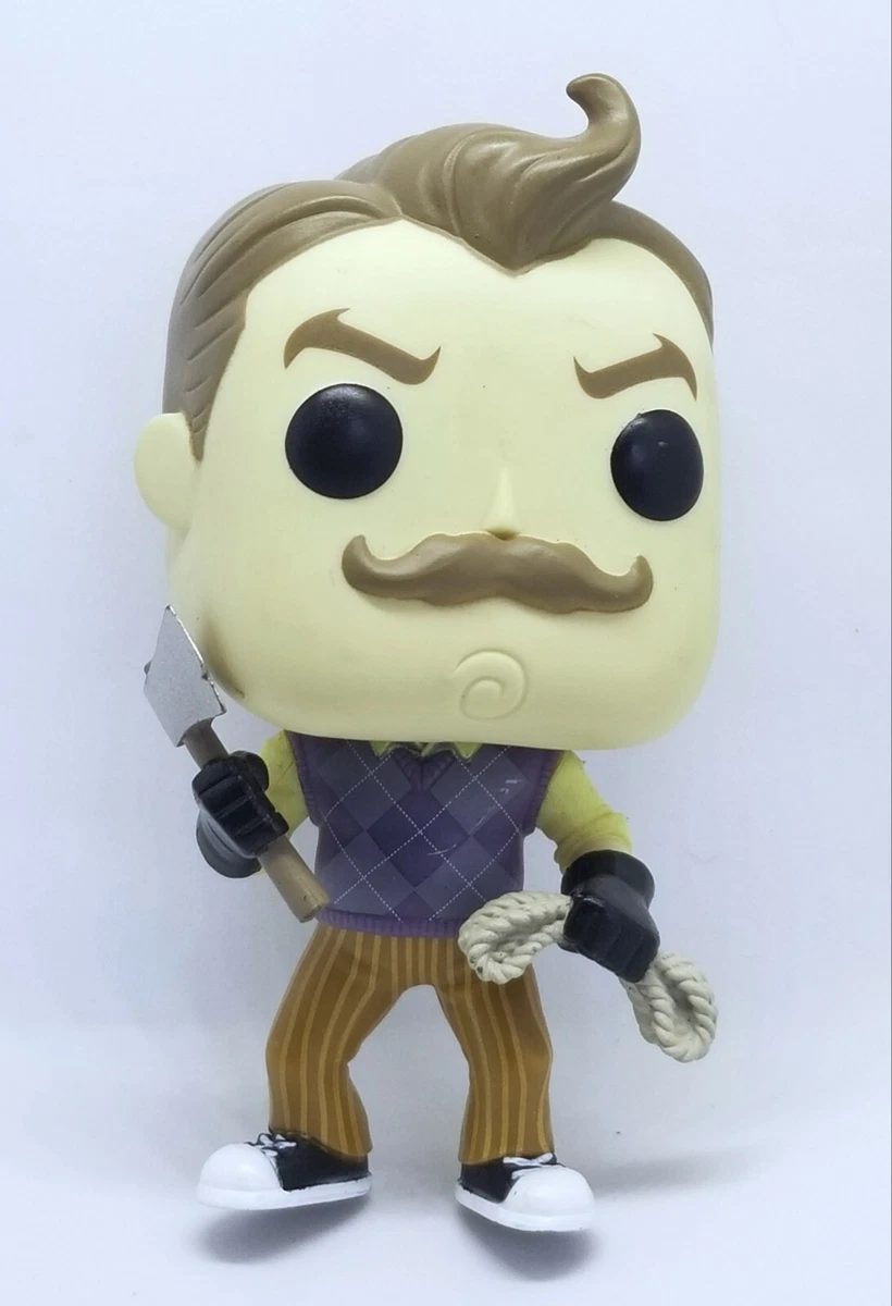 Funko Pop Hello Neighbor with Axe and Rope Loose 2017 GameStop