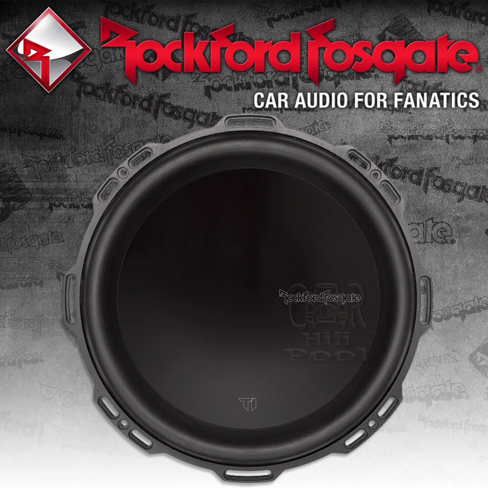 Rockford Fosgate Power T1 T1D4-12 30cm Subwoofer 1600 Watt Bass Woofer Chassis - Bild 1 von 1